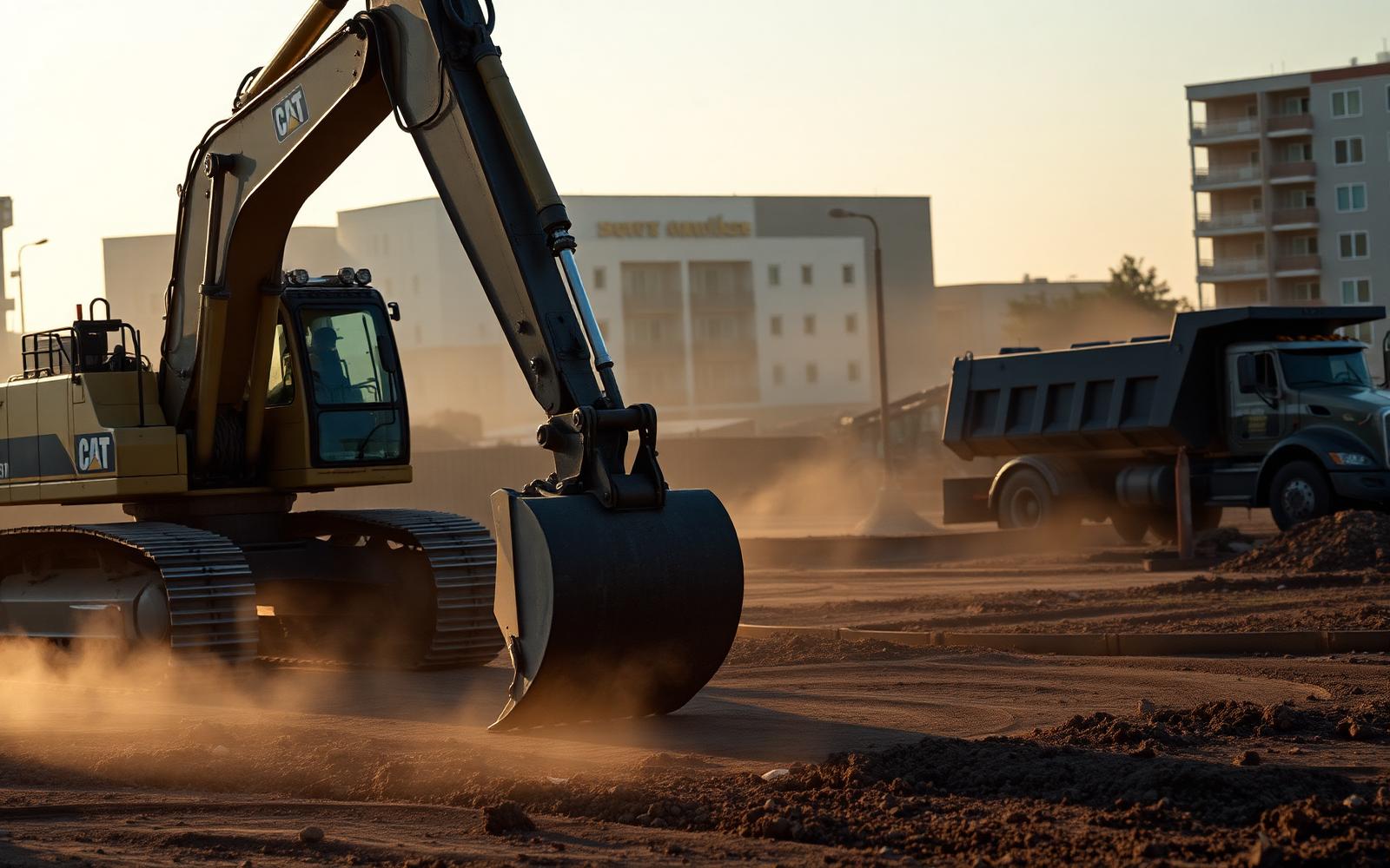 Site Servicing and Grading — Civil & Sitework construction project in Milton, ON
