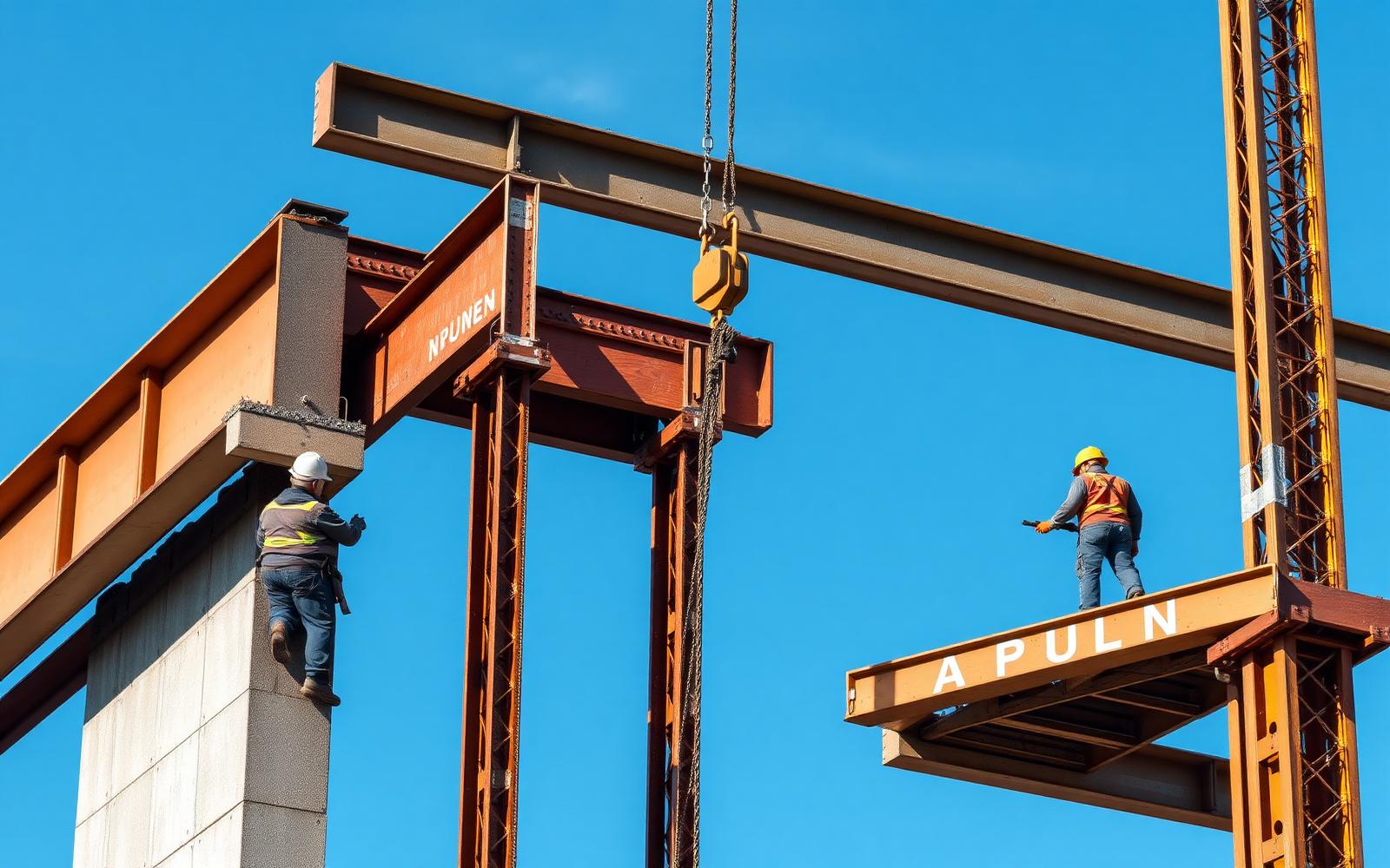 Pre-Engineered Steel Erection — Industrial construction project in Brampton, ON